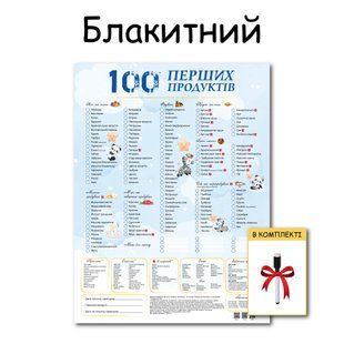 Планер прикорму 100 перших продуктів без магніту 168 фото