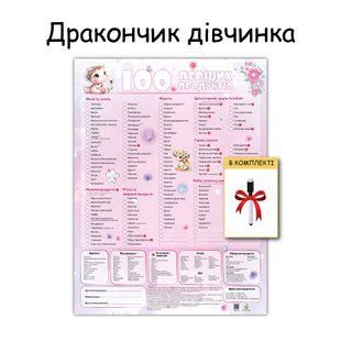 Планер прикорму 100 перших продуктів без магніту 1006 фото