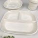 Набір дитячого посуду HEORSHE Ripple Feeding Set 3в1 (тарілка, супниця, стаканчик), силіконовий, 6+ міс 2126 фото 1