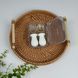 Дитячий набір ложка + виделка HEORSHE Tiny Spoon Fork Set, силіконова ручка, 6+ міс 2128 фото 3