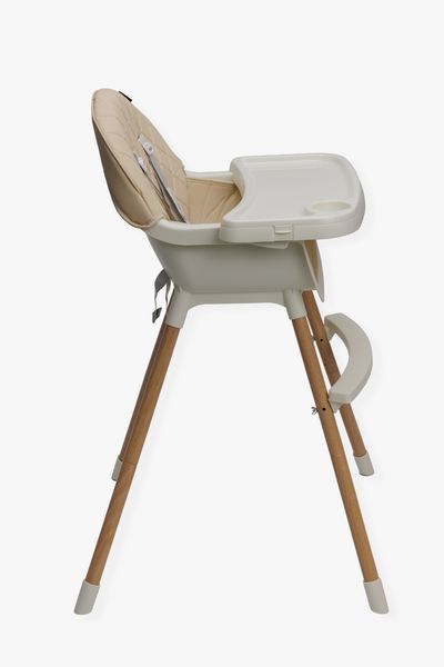 Стул для кормления ребенка 2 в 1 VELANO Evo, beige 45686 фото